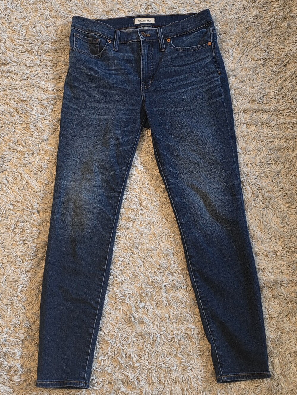 Madewell 9 Inch High Rise Skinny Jeans Size 29